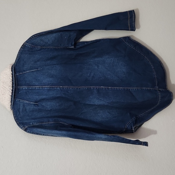 Jolt Jacket Mens Small Sherpa Denim - Picture 4 of 12